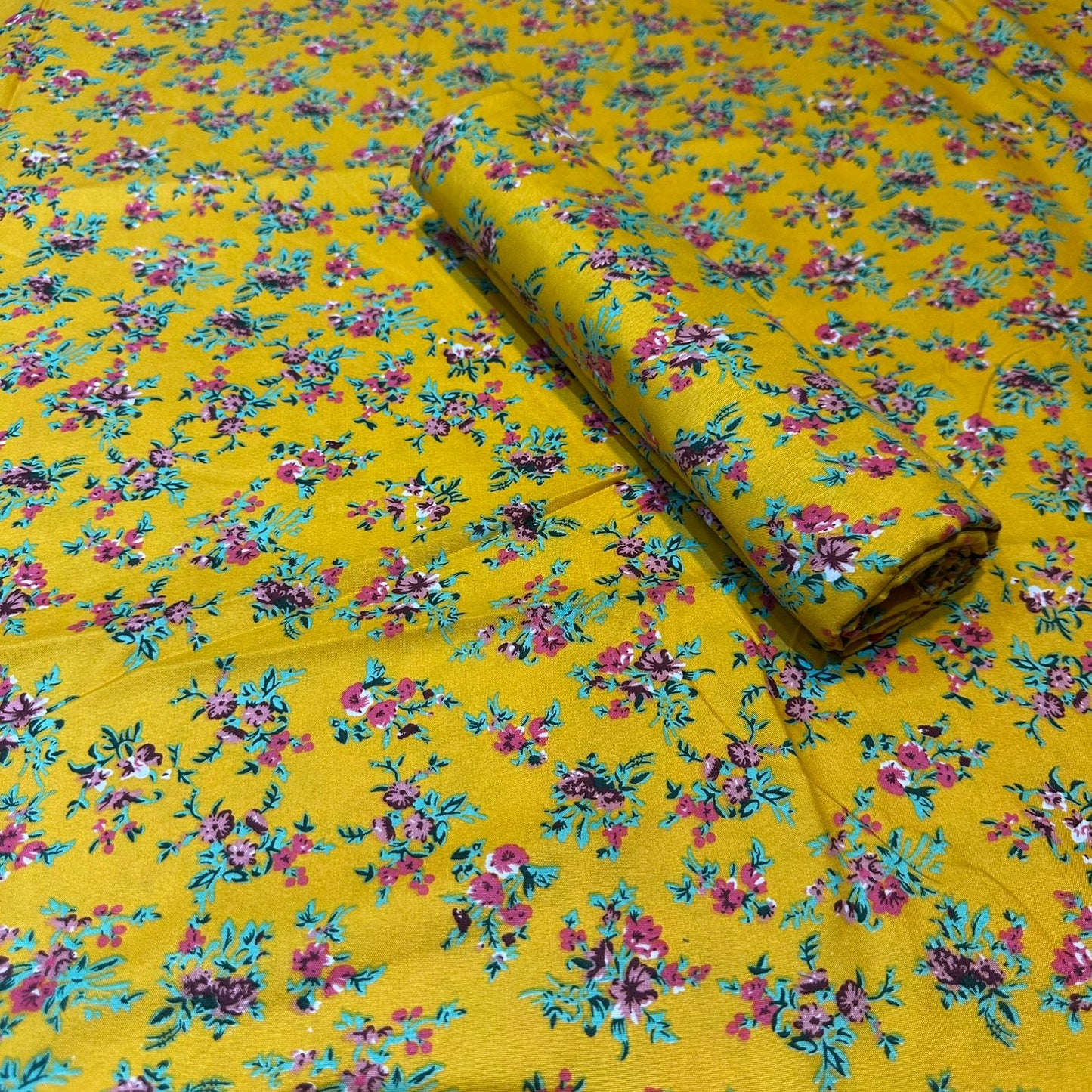 2 Piece All Over Printed Dress