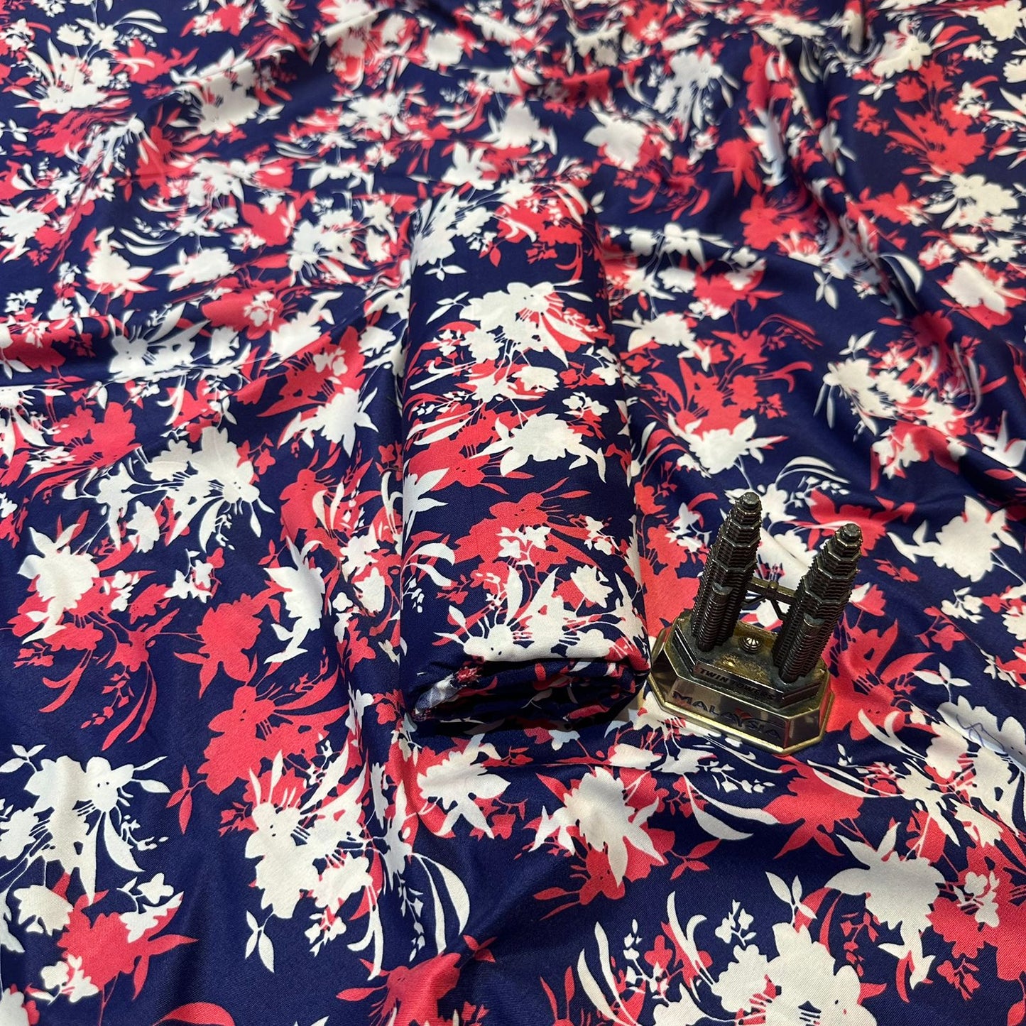 2 Piece All Over Printed Dress