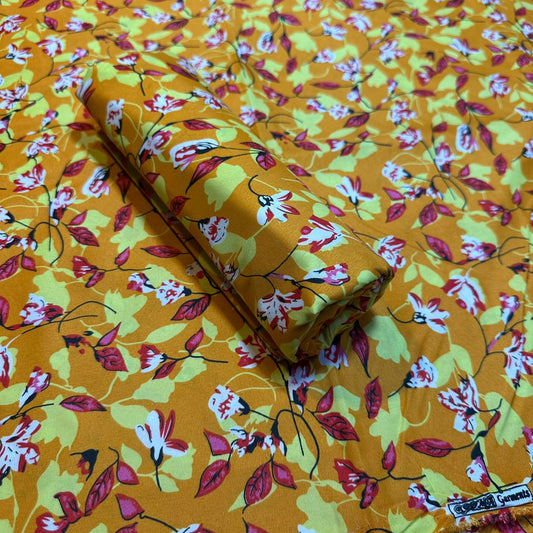 2 Piece All Over Printed Dress