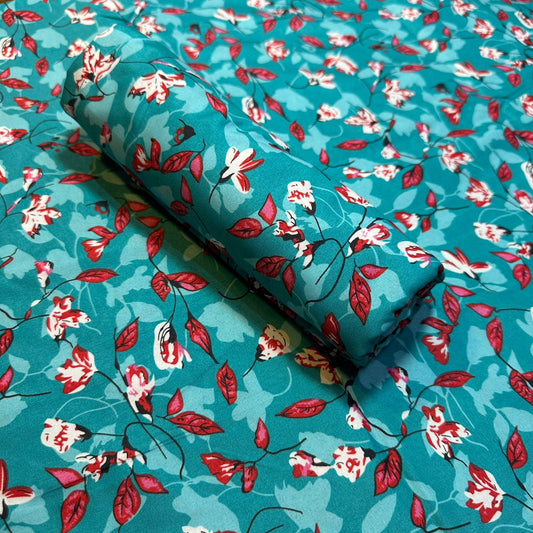 2 Piece All Over Printed Dress