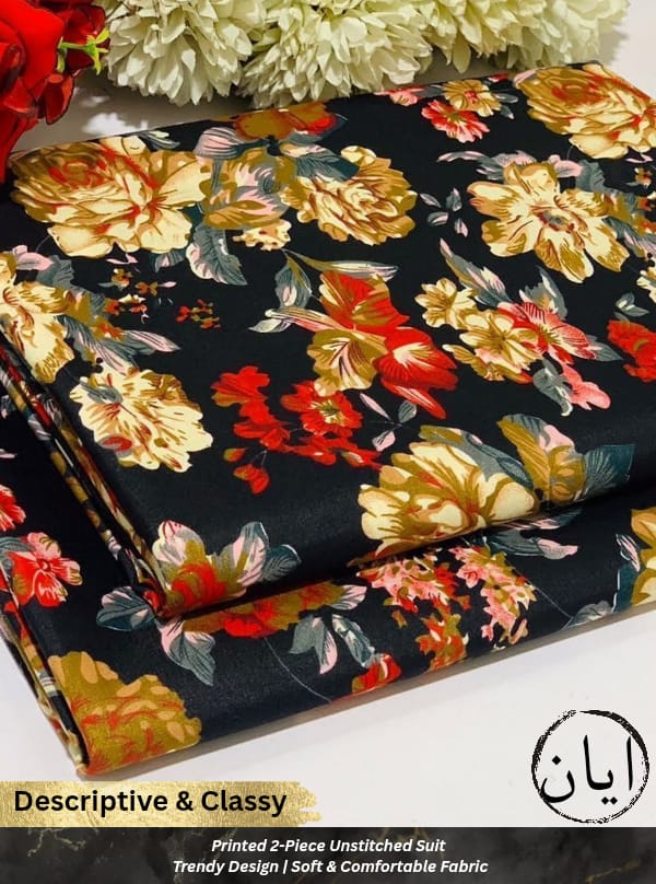 2 Piece All Over Printed Dress