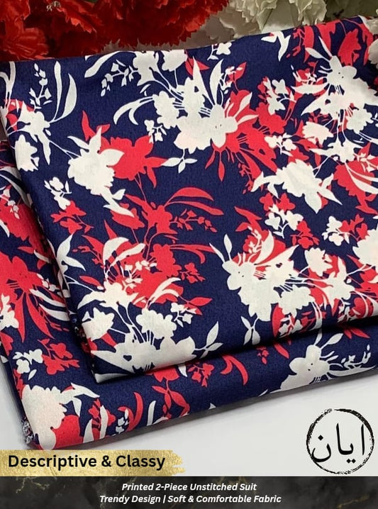 2 Piece All Over Printed Dress