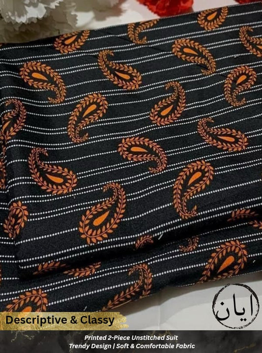 2 Piece All Over Printed Dress