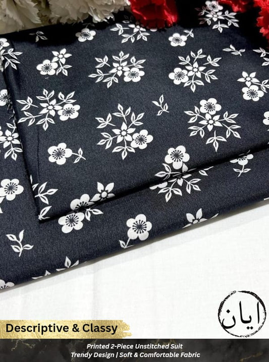 2 Piece All Over Printed Dress