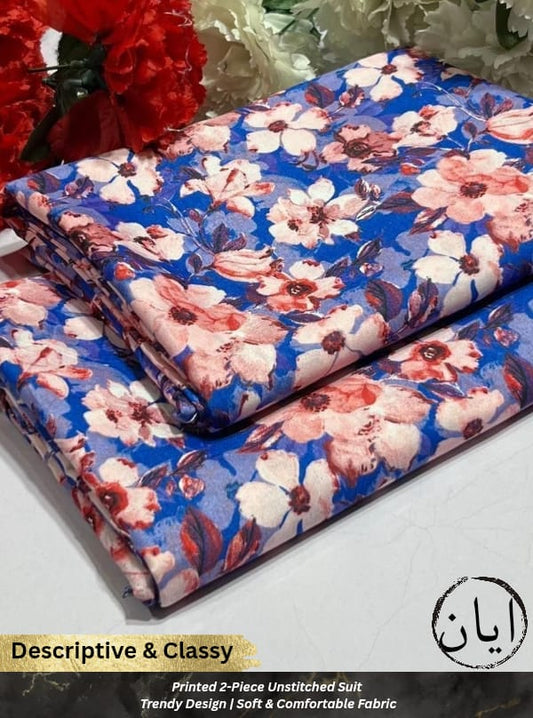 2 Piece All Over Printed Dress