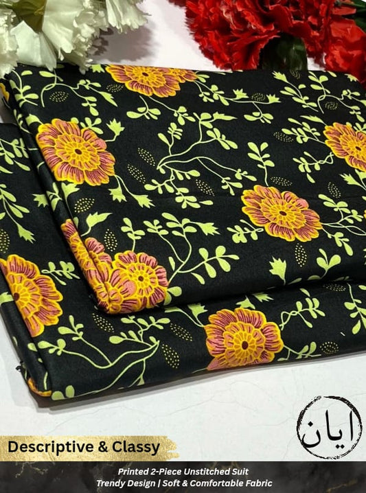 2 Piece All Over Printed Dress