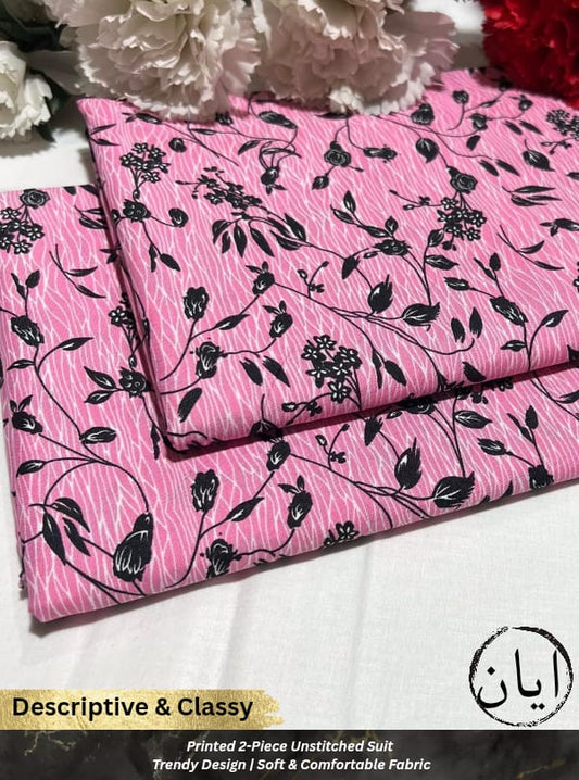 2 Piece All Over Printed Dress