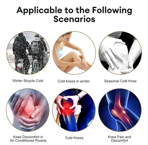 Premium Knee Warmers for Pain Relief & Comfort Women Men Winter Leg Warmer Warm Knee Brace Pad Thicken Knee Warmers Knee Stocking Tigh