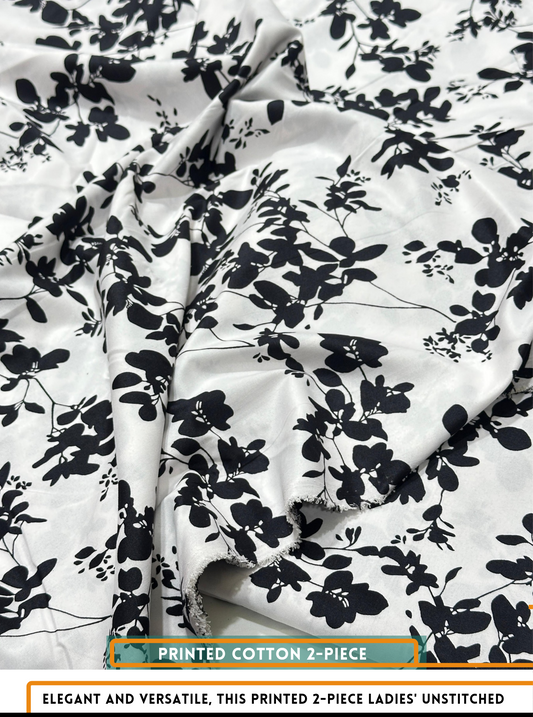 2 Piece All Over Printed Dress