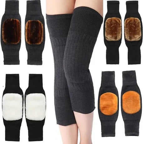 Premium Knee Warmers for Pain Relief & Comfort Women Men Winter Leg Warmer Warm Knee Brace Pad Thicken Knee Warmers Knee Stocking Tigh