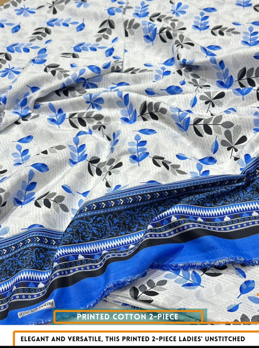 2 Piece All Over Printed Dress