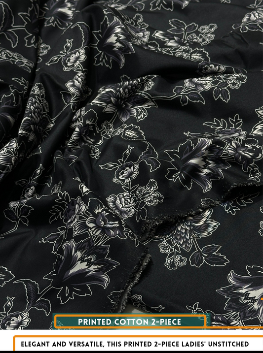 2 Piece All Over Printed Dress