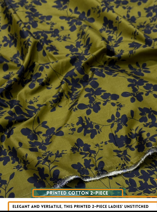 2 Piece All Over Printed Dress