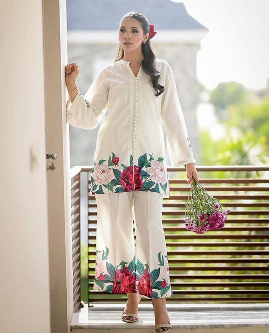 LULUSAR Radiance Digital Printed 3PC Silk Suit