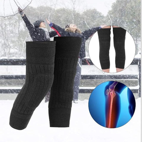 Premium Knee Warmers for Pain Relief & Comfort Women Men Winter Leg Warmer Warm Knee Brace Pad Thicken Knee Warmers Knee Stocking Tigh